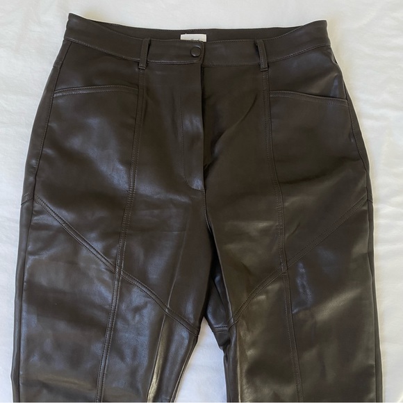 Wilfred Rebel Pant - Rich Mocha Brown size 12 - Picture 2 of 3